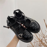 Niulatu lolita Shoes on heels shoes for women 2025 loli thick heel cross bandage women shoes kawaii cosplay Mary Jane shoes DJSE