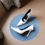Niulatu Spring Green Ladies Pumps Pointed Toe Sexy Thin High Heels Fashion Shallow Pumps Stiletto Party Office Green Shoes DJSE