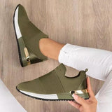 Niulatu Shoes Sneakers Women Shoes Ladies Slip-On Solid Color Sneakers for Female Sport Mesh Casual Shoes for Women 2025 DJSE