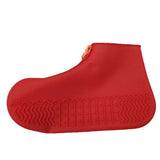 Niulatu Reusable Shoe Covers Waterproof Galoshes Rubber Boots Women Anti-slip Covers for Shoes Men Silicone Shoe Protector DJSE