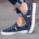 Niulatu Autumn Women Shoes 2025 New Canvas Shoes Woman Comfortable Lightweight Flat Shoes Casual Sports Shoes Zapatos De Mujer DJSE