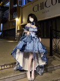 Sexy Ball Gown Off The Shoulder Half Sleeves 21st Birthday Dress Lolita Dress Birthday Outfits HZ1214
