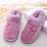 Niulatu Women Slippers Women's Plush Home Winter Warm Shoes Ladies Soft Non-Slip Indoors Bedroom Floor Flats Female Slipper 2025 DJSE