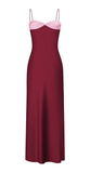 Niulatu Straps Sweetheart Neck Sheath Evening Dress Long Prom Dress HZ1007