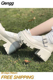 Niulatu Platform Mary Jane Shoes Women Spring Summer Thick Square Heels Pumps Woman Ankle Strap Sweet Lovely Lolita Shoes DJSE