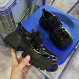 Niulatu Toe High Heel Women Mixed Colors Chunky Sole Platform Sneakers Shoes Women Pumps Goth Y2K Shoes DJSE