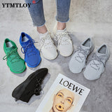 Niulatu Women Colorful Cool Sneaker Ladies Lace Up Vulcanized Shoes Casual Female Flat Comfort Walking Shoes Woman Fashion DJSE