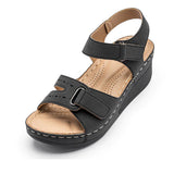 Niulatu Women Sandals Summer New Women's Platform Shoes Fashion Comfortable Casual Light Soft Female Wedges Retro Sandals 2025 DJSE