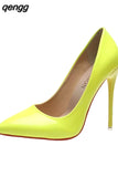 Niulatu women's shoes with free shipping 2025 spring new sexy elegant high heels party wedding profession multicolor thin heels ladies DJSE