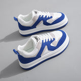 Niulatu Women Shos 2025 Spring New White Shos Fashion Breathable Casual Sport Shoes Ladies Non Slip Flat Running Shoes Zapatos De Mujer DJSE
