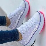 Niulatu Women Canvas Sneakers Comfort Platform Design Shoes 2025 Low Top Female Casual Fashion Lady Sports Footwear Zapatillas Mujer New DJSE