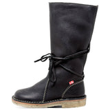 Niulatu Women Boots Fashion Round Toe Platform Casual Shoes Outdoor Simple Solid Color Non-slip Snow Boots Bota Neve Feminina DJSE