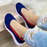 Niulatu Handmade Solid Color Women Shoes Classic Casual Flat Heel Shoes Comfortable Non-slip Fashion Zapatos De Mujer Sneakers DJSE