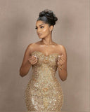 Niulatu Sheath Sweetheart Gold Sequin Formal Tight Homecoming Dress Middle School Short 18th Birthday Outfits Graduation Dress Hoco Dresses HZ1214