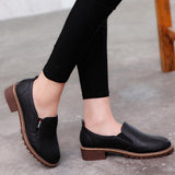 Niulatu Women Ballet Flats Comfortable Low Heel Casual Fashion Lazy Shoes White Woman Loafers 2025 Summer Footwear for Woman 42 DJSE