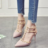 Niulatu Woman 2025 Summer Ladies High Heels Valentine Shoes Female Pointed Toe Pumps For Womens Shoe Zapatos Chaussure Femme DJSE