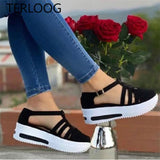 Niulatu to College Wedge Sandals Women's Shoes 2025 Summer New Platform Sandals Ladies Casual Beach Shoes Female Flip Flops Dress Heels Slippers DJSE