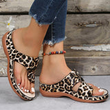 Niulatu Women Sandals Soft Bottom Summer Shoes For Women Wedge Heels Sandalias Mujer Beach Slippers Women Flip Flops Summer Sandals DJSE