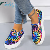 Niulatu Women Shoes Flats Casual Ladies Shoe Woman Lace-Up Mesh Light Breathable Female Zapatillas De Deporte Para Mujer Floral DJSE
