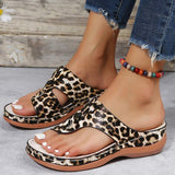 Niulatu Women Sandals Soft Bottom Summer Shoes For Women Wedge Heels Sandalias Mujer Beach Slippers Women Flip Flops Summer Sandals DJSE