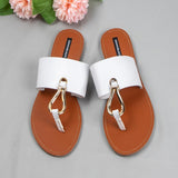 Niulatu Women's Slippers Luxury Outside Ladies Slide Summer Beach Shoes Thin Straps Slip on Flip Flops Woman Fashion Sandals DJSE