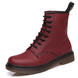 Niulatu Boots Women Genuine Leather Shoes For Winter Boots Shoes Woman Casual Autumn Genuine Leather Botas Mujer Female Ankle Boots DJSE