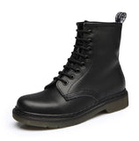 Niulatu Boots Women Genuine Leather Shoes For Winter Boots Shoes Woman Casual Autumn Genuine Leather Botas Mujer Female Ankle Boots DJSE