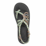 Niulatu Shoes Woman Sandals Color Matching Rope Knot Beach Toe Sandals Fashion Comfortable Women Plus Size Shoes DJSE