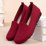 Niulatu Women Shoe Indoor Mules Soft Fabric Platform Slides Slip-on Flat Female Breatahble Loafers Girl Mesh Chaussure DJSE