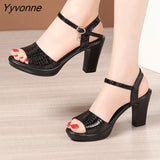 Niulatu Peep Toe Ladies Summer Shoes For Dress Women Wedge Heel Sandals High Heel Woman 2025 New Female Platform Sandals DJSE