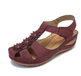 Niulatu Women Shoes Summer Women's Large Non Slip Lightweight Round Head Super Comfortable Slope Heel Comfortable Outdoor Sandals Women DJSE