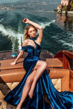 Niulatu Mermaid Halter Sleeveless Velvet Formal Prom Dress With HZ1007