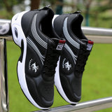 Niulatu Men's PU Leather Autumn Shoes Boys Casual Sneakers Man Tennis 2025 Fashion Men White Trainers Wedges Sneakers Male Sport Shoes DJSE