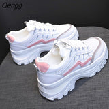 Niulatu Women 2025 Autumn New Fashion Women Sport Shoes Women Casual Shoes Non Slip Platform Sneakers Vulcanized Shoes Zapatos DJSE