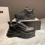 Niulatu Women Platform Chunky Sneakers Designers Fashion Brand Casual Shoes Woman Tennis Basket Female Summer Vulcanized Shoes 2025 DJSE