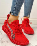 Niulatu Women Breathable Mesh Casual Shoes Female Fashion Sneakers Platform Women Vulcanize Shoes Chaussures Femme DJSE