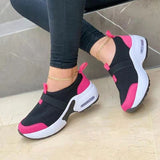 Niulatu Women's Shoes 2025 Zapatillas Mujer Fashion Mesh Casual Shoes Platform Wedge Sneakers Plus Size Flat Sports Zapatillas Sneakers DJSE