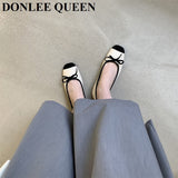 Niulatu Women Flats Ballet Shoes Fashion Bow Knot Shallow Ballerina Soft Moccasins Female Driving Loafers 2025 Zapatillas Mujer DJSE