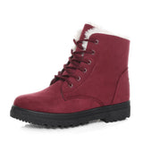 Niulatu Women Boots 2025 New Women Winter Boots Warm Snow Boots Fashion Ankle Boots For Women Shoes Winter Casual Heels Botas Mujer DJSE