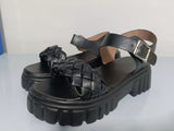 Niulatu Light Summer Fashion Shoes For Woman Waterproof Platform Chunky Heels Casual Outdoor Women Sandals Female Size 43 DJSE