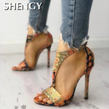 Niulatu Woman High Heels Pumps Sandals New Shoes Woman Fashion Summer Sexy Ladies Increased Stiletto Super Peep Toe Shoes Pumps DJSE