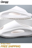 Niulatu Men Casual Beach Slippers 2025 Summer New Luxury Soft EVA Hollow Unisex Sport Sandals Women Platform Slides Shoes Zapatos Hombre DJSE
