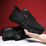 Niulatu Men Casual Shoes Breathable Outdoor Mesh Light Sneakers Male Fashion Casual Shoes 2025 New Comfortable Casual Footwear Men Shoes DJSE