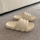 Niulatu Cute Sofa Slides Slippers Women Thick Sole Soft Indoor Slippers Anti-slip Women Sandals Summer Platform Bathroom Shoes DJSE