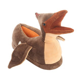 Niulatu Parent-child Dinosaur Animal Shoes Creative Funny Slip On Home Slides for Dad Mom Children Gift Slippers DJSE