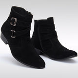 Niulatu Men Boots 2025 Fashion Microfiber Leather Fur Boots Winter Nubuck Leather Warm Men Shoes Outdoor boots 188 DJSE