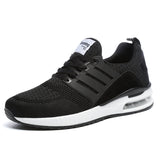 Niulatu Air Cushion Mesh Breathable Running Shoes Lightweight Sports Walking Shoes Men Women Sneakers Plus Size DJSE