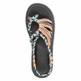 Niulatu Shoes Woman Sandals Color Matching Rope Knot Beach Toe Sandals Fashion Comfortable Women Plus Size Shoes DJSE