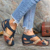 Niulatu 2025 Summer Women Sandals Shoes Fashion Women Walking Sandals Open Toe Shoes For Women Soft Plus Size Footwear DJSE