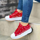 Niulatu Women Canvas Sneakers Comfort Platform Design Shoes 2025 Low Top Female Casual Fashion Lady Sports Footwear Zapatillas Mujer New DJSE